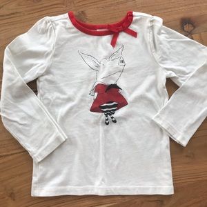Gymboree Olivia the Pig Toddler Girl Shirt